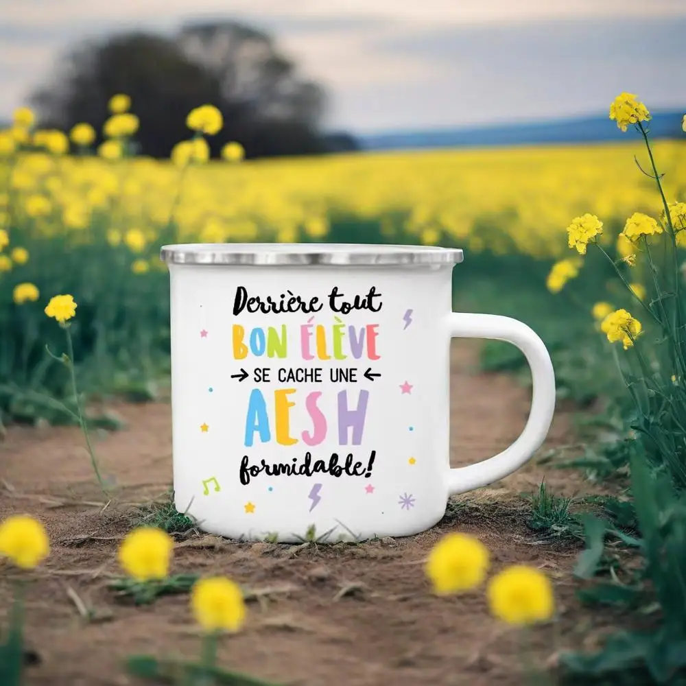 Beautiful Coffee Cups Merci AESH Printed Mug Cute Mugs Beer Cup of Coffee Cup for Tea Drinkware Personalized Funny Travel Anime