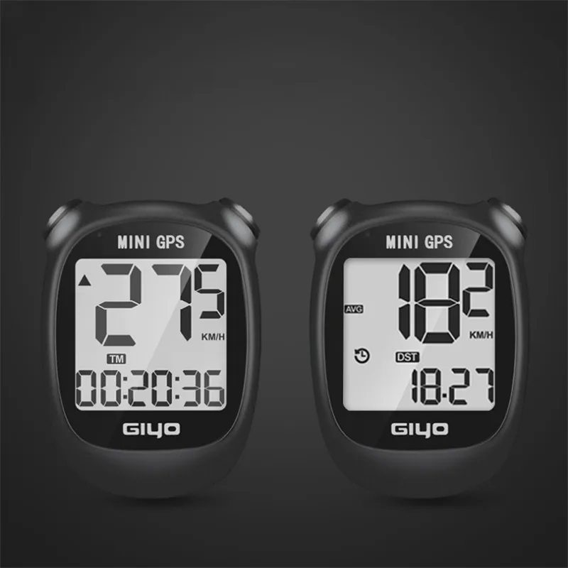 GIYO M3 Bike Mini GPS Cycling Computer Wireless Road Bicycle Stopwatch Waterproof Velocimeter Odometer LCD Display Backlight