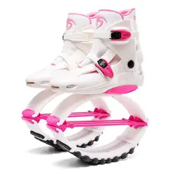 TFAN JUMP Kangaroo Jump Shoes Workout Jumpers Gen II Series NEW PINK WHITE