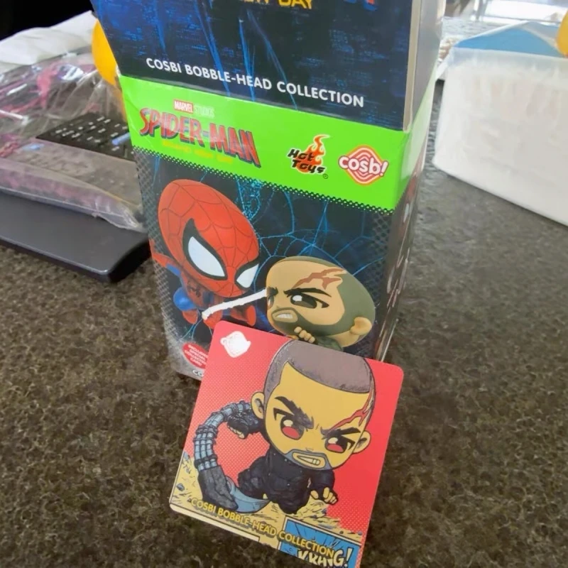 New Original In-Stock Hot Toys Spider-Man: The New Day COSBI Mini Figure Blind Box Doll Model Collectible Ornament Toys Gifts