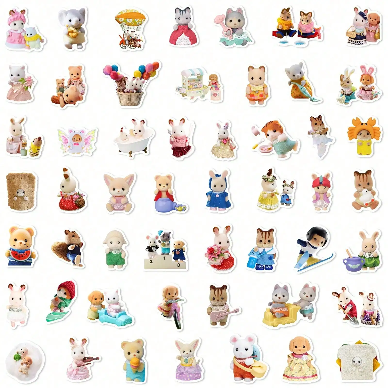 

100 small size Semper family graffiti stickers, mobile phone case, tablet notebook, guitar, helmet, stickersc
