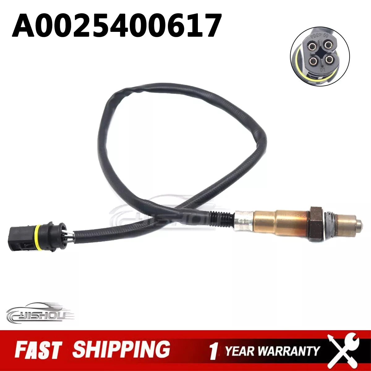 

Air Fuel Ratio Lambda Sensor O2 Oxygen Sensor New A0025400617 For MERCEDES-BENZ C230 C240 C280 C32AMG C320 C350 E320 E500 G500