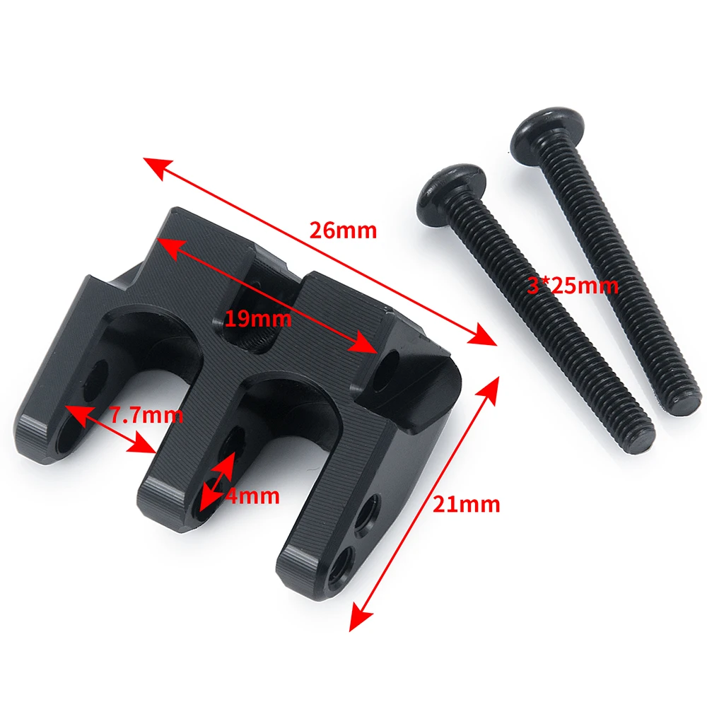 YEAHRUN CNC aluminium Link Riser zwyczaj budowania dla 1/10 gąsienica RC osiowe SCX10 III Jeep Gladiator bazy Ford Bronco części