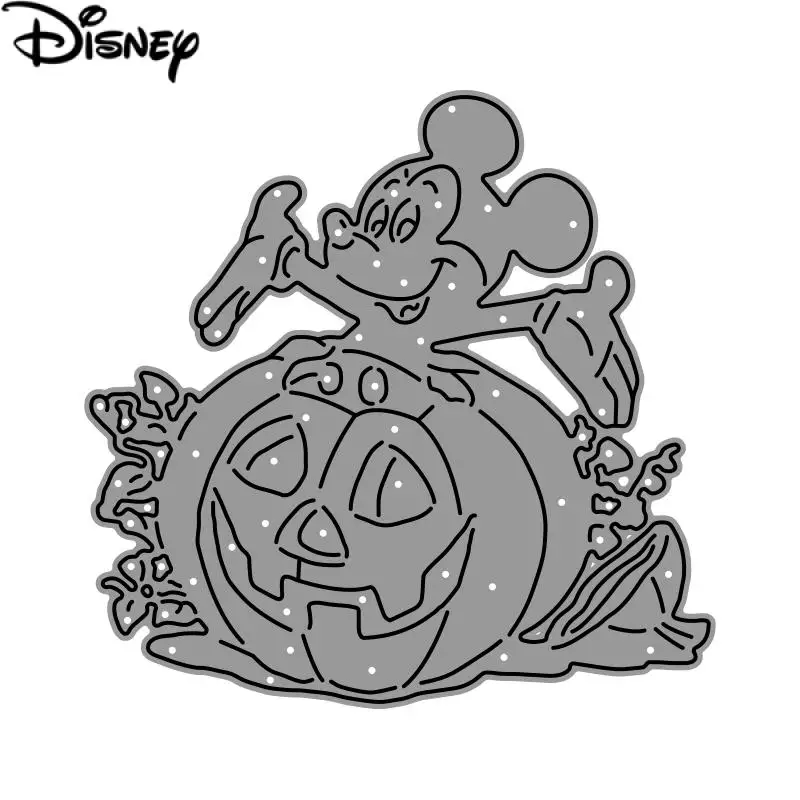 Mickey Pumpkin Metal Cutting Disney Halloween Dies Die Cuts for Scrapbooking DIY Paper Card Photo Album Embossing Craft Die