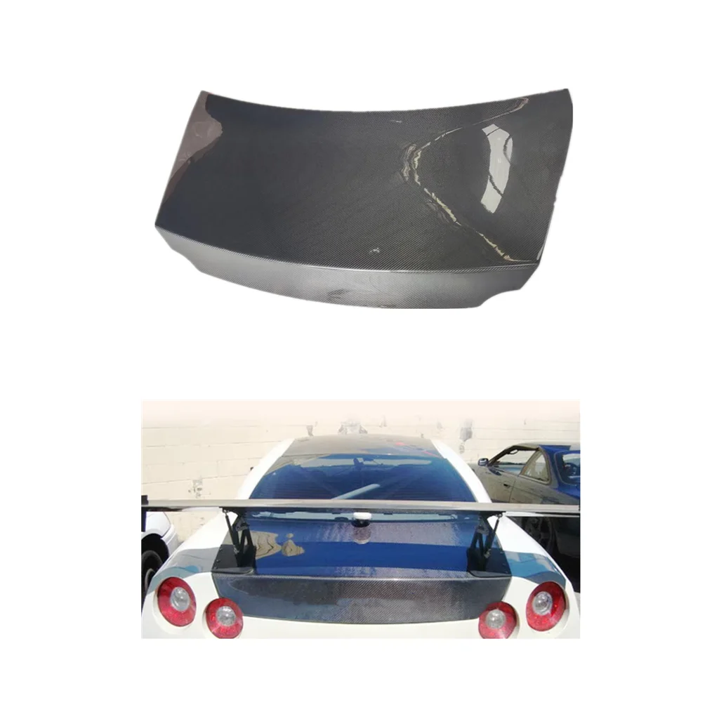 

Задний багажник в стиле Fengshun OEM для GTR R35, обновленный багажник из углеродного волокна GTR R35