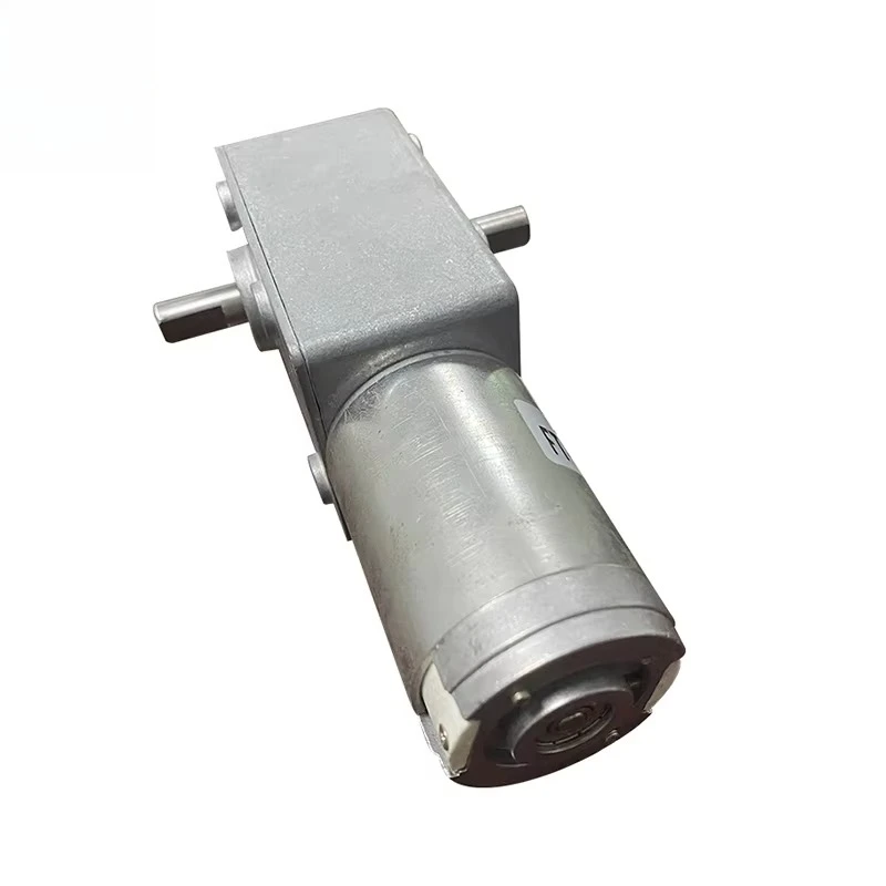Customized High Power High Torque Slow Speed 2-500RPM Self-locking Function DC Worm Gear Motor