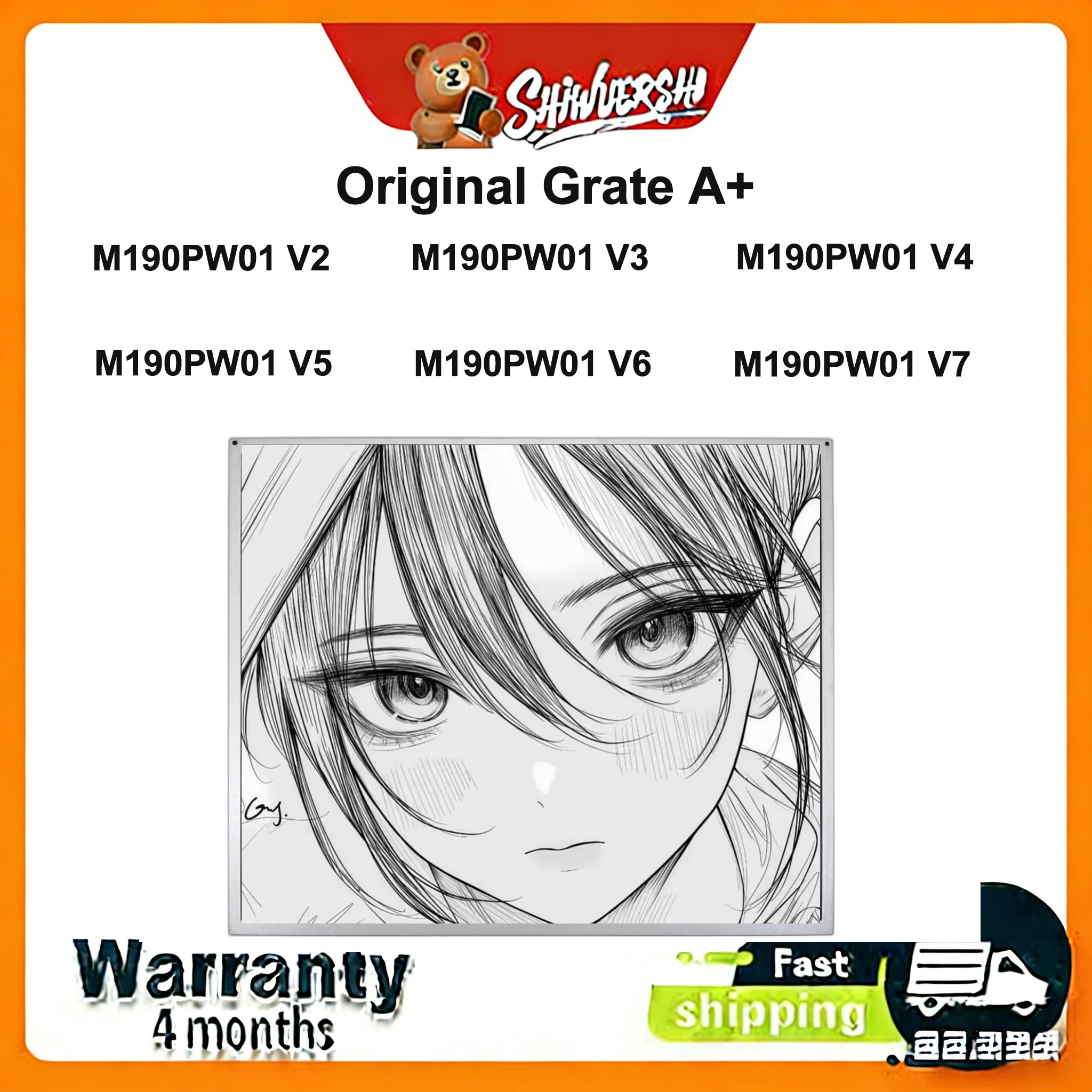 

Original New A+ 19.0" Lcd Screen M190PW01 V2 M190PW01 V3 M190PW01 V4 M190PW01 V5 M190PW01 V6 M190PW01 V7 30 pins Replacement