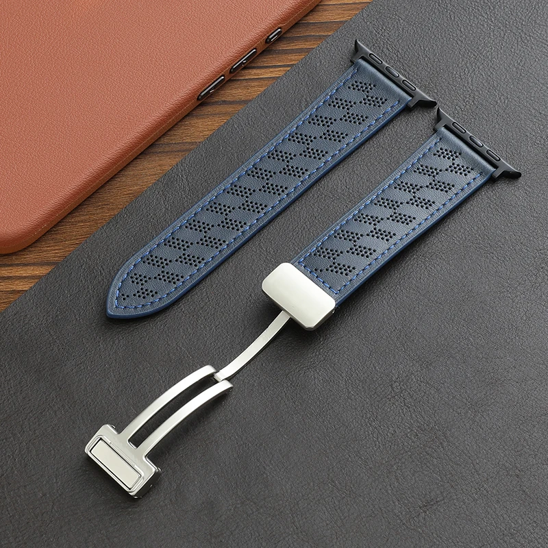 Correa deportiva transpirable para Apple Watch Ultra 2, pulsera de silicona de 49mm, 9, 8, 7, 45mm, IWatch 6, 5, 4, SE, 44mm, nueva