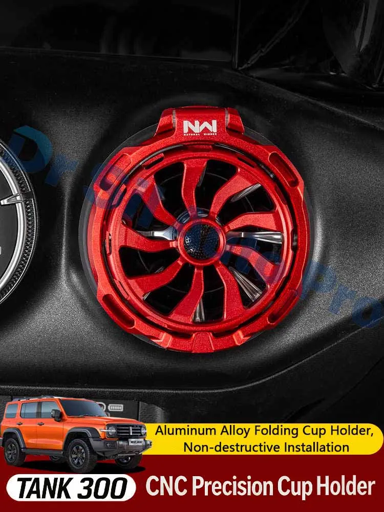 For Tank 300 400 Car Air Vent Cup Holder Interior Modification Drink Holder Stand Practical Accessories