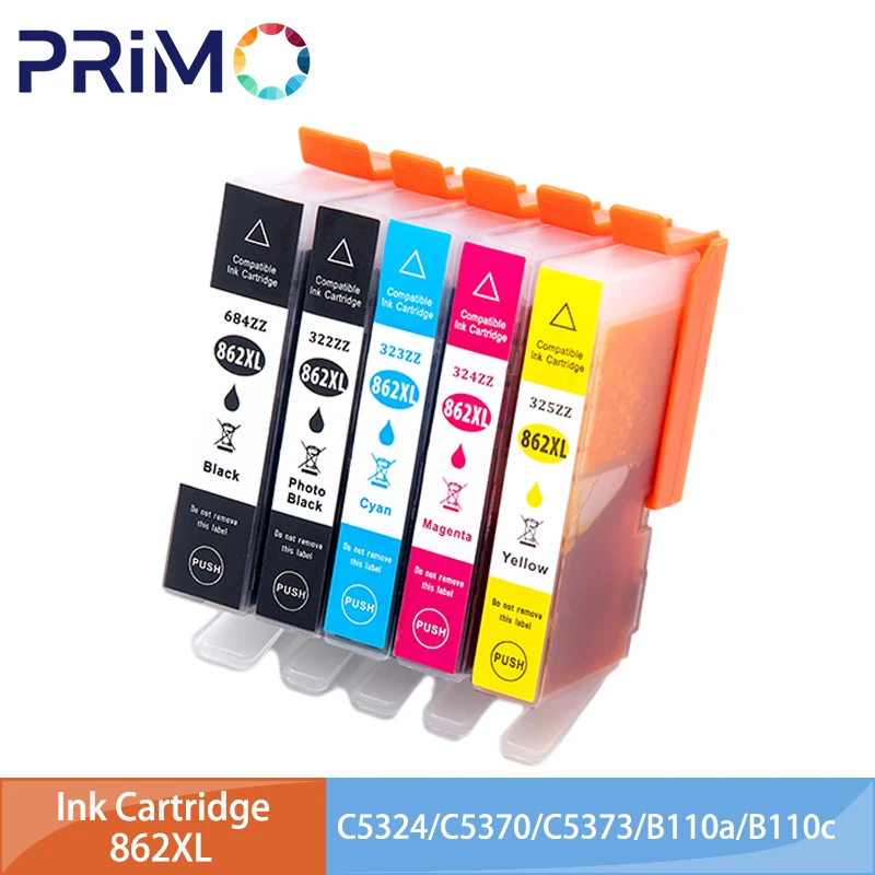 862 XL 862XL Ink Cartridge Compatible for HP862 for HP Photosmart D5468 B8558 C6324 C6375 B209a B210a B210b B209a B210a B210b