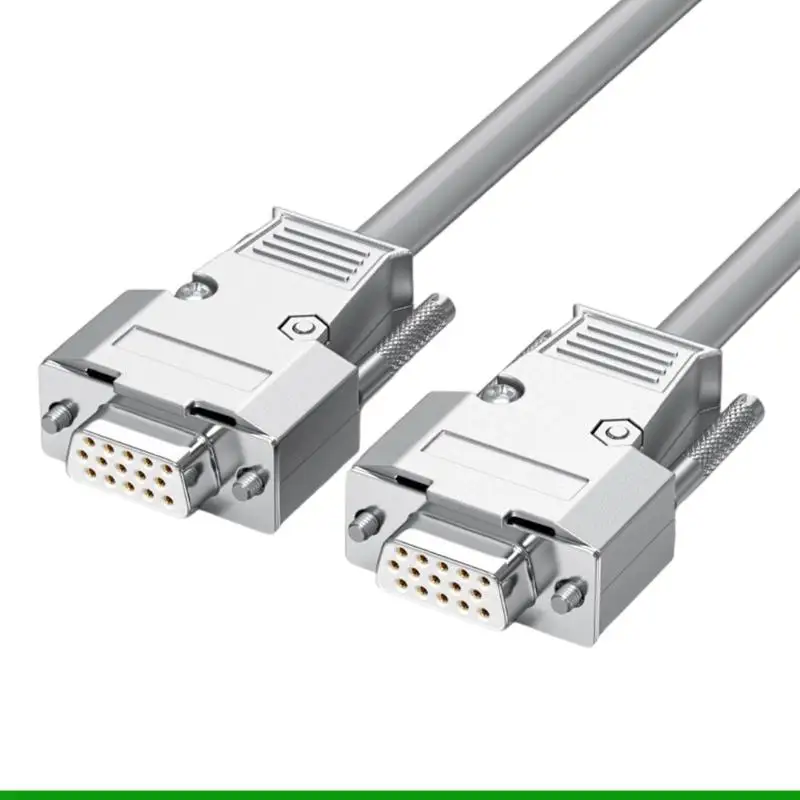 U55C Professional HDB15 Drag Chain Cable Temperature Resistant VGA Male/Female Data Transmission Extension Cable Replacement