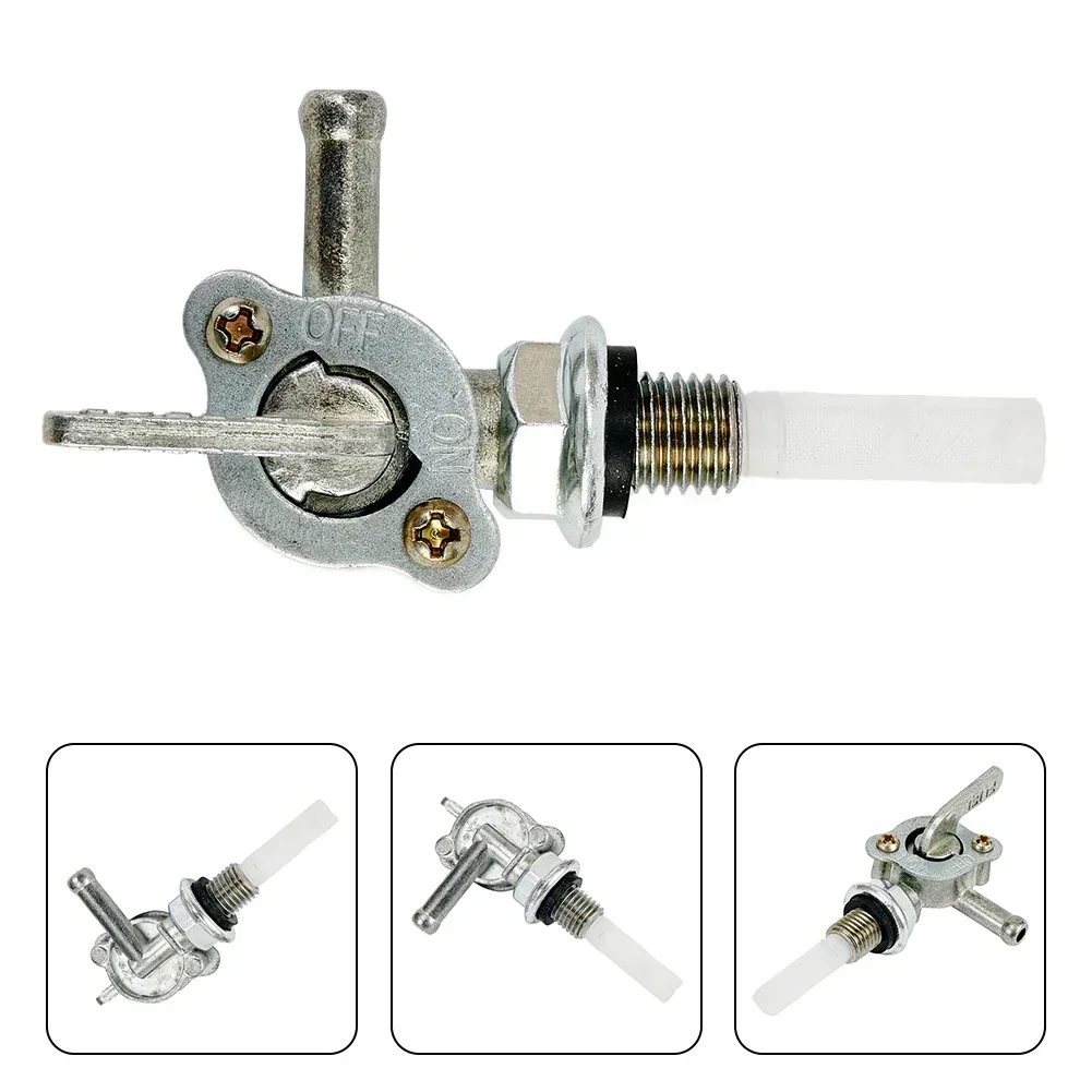 

Motorcycle System Petcock Switch Valve Aftermarket Part Easy To Install Fuel Petcock Aluminum Alloy Replaceable