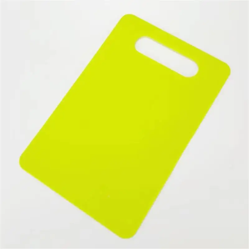 Kitchen Tools Multicolor Easy To Clean Nonslip Plastic Chopping Board Food Cutting Block Mat Tool Kitchen Cook Supplies