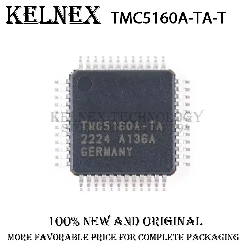 1 pz TMC5160-TA-T TMC6200 TMC2160A TMC5130A -TA-T TMC5160A-TA-T pacchetto TQFP-48 Chip IC nuovo originale