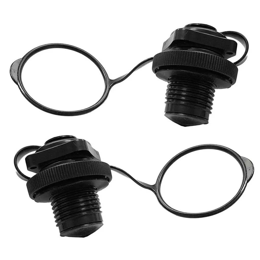 Plastic Air Valve Caps Screw Type for Inflatable Yacht Canoe Pontoon Boat Airbed Raft Replacement Parts