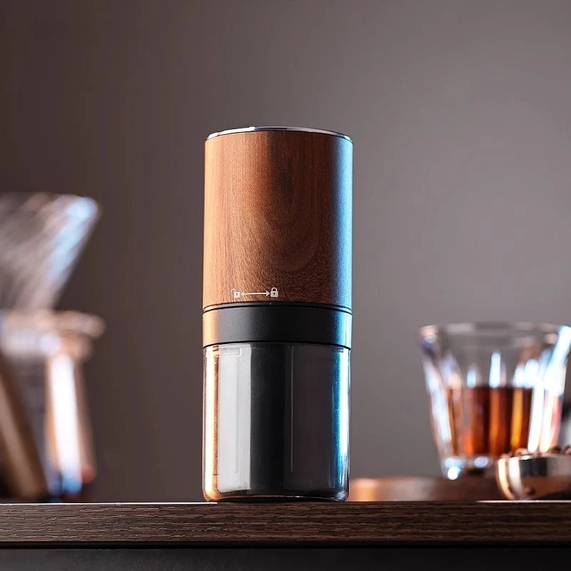 

Electric bean grinder, small coffee machine, hand-brewed coffee bean portable steel core automatic grinder