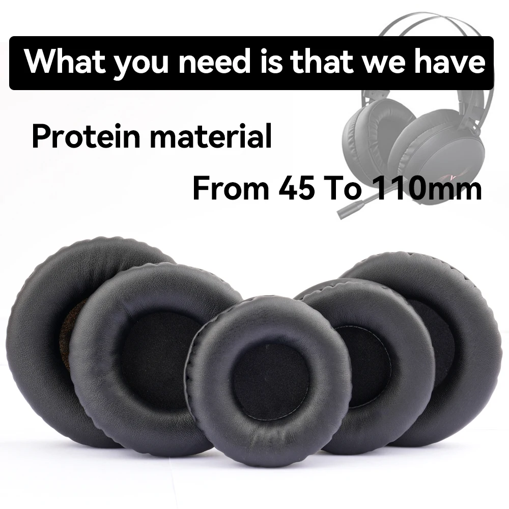 Almohadillas para los oídos 90mm Universal 100mm 85mm para auriculares 100mm Audio Technica 70mm almohadillas 75mm 45mm