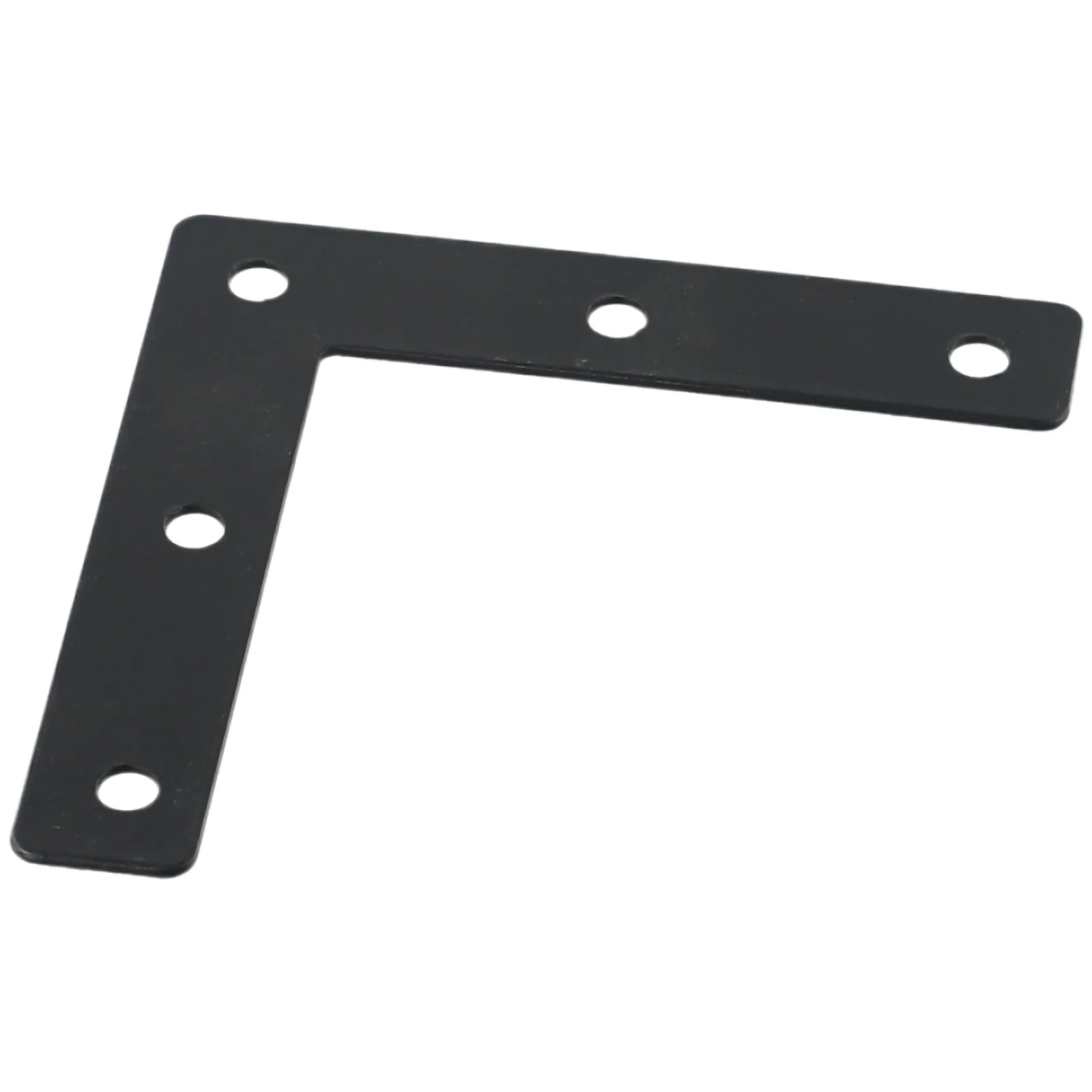 1PC L Shaped Corner Brackets Black Stainless Steel Corner Braces Drawer Shelf Tables Fixing Right Angle Corners Brace