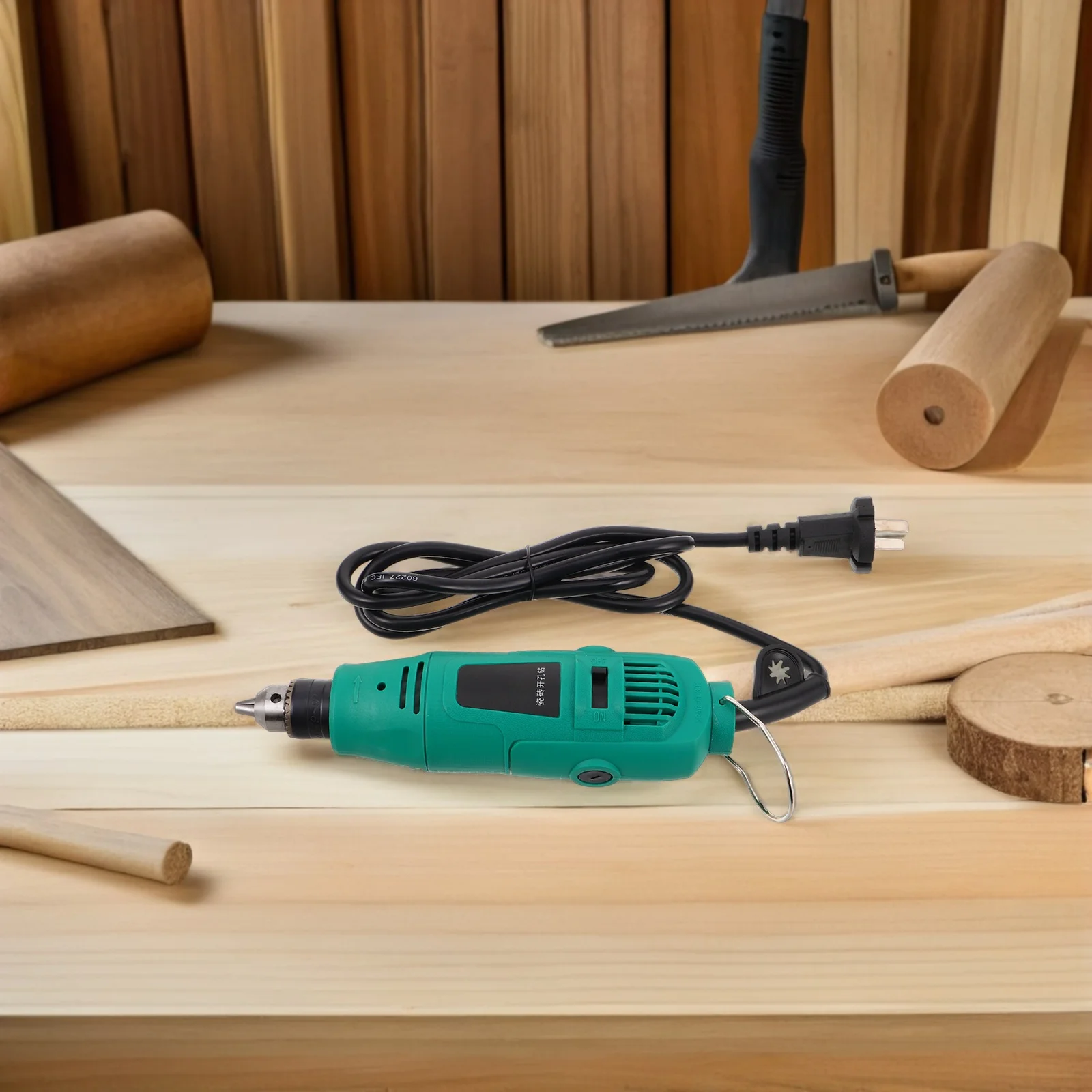 

1Set Electric Drill Set Cord Adjustable Speed Control Home DIY Projects Power Drill Tool Kit Electric Drilling Machine