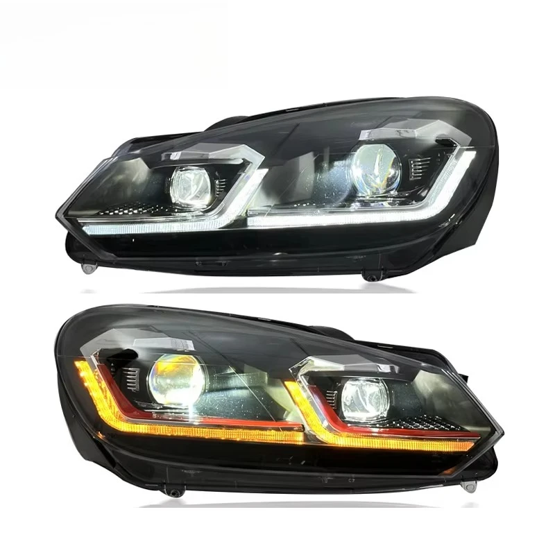 

Golf 6 Headlights Light Emitting Diode Headlights Daytime Running Light System Headlights 2013-2017