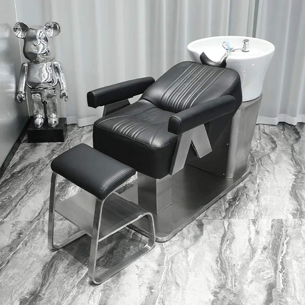

Comfortable Modern Shampoo Bed Nordic Delicacy Unique Simple Shampoo Bed Custom Fashion Cadeira De Barbearia Salon Furniture