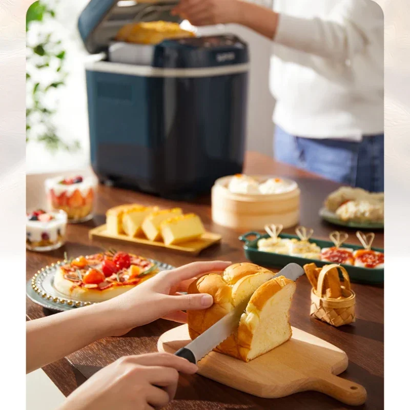 صانع الخبز العجن آلة خلط الدقيق التخمير الذكاء على البخار آلة صنع الكعك آلة الإفطار متعددة الوظائف