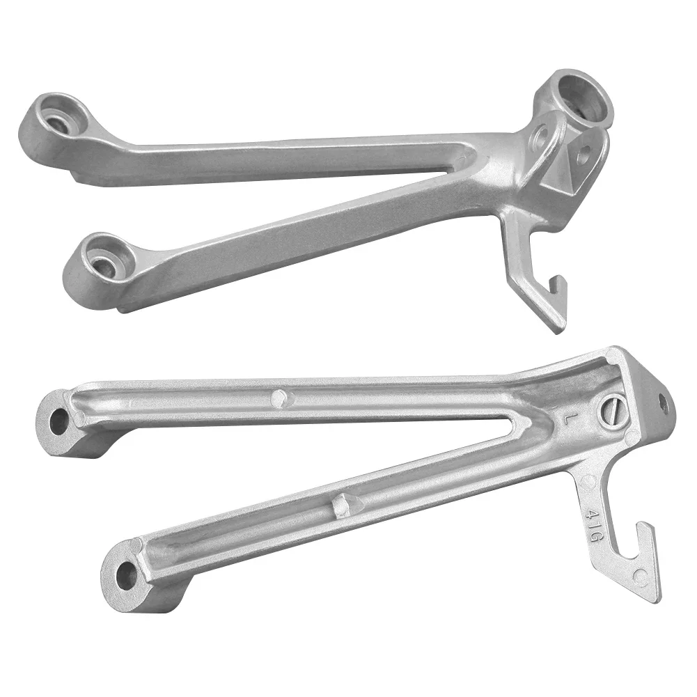 GSXR 1000 K7 Motorcycle Passenger Rear Foot Pegs Footrest Brackets for SUZUKI GSXR1000 2007 2008 Aluminum Alloy