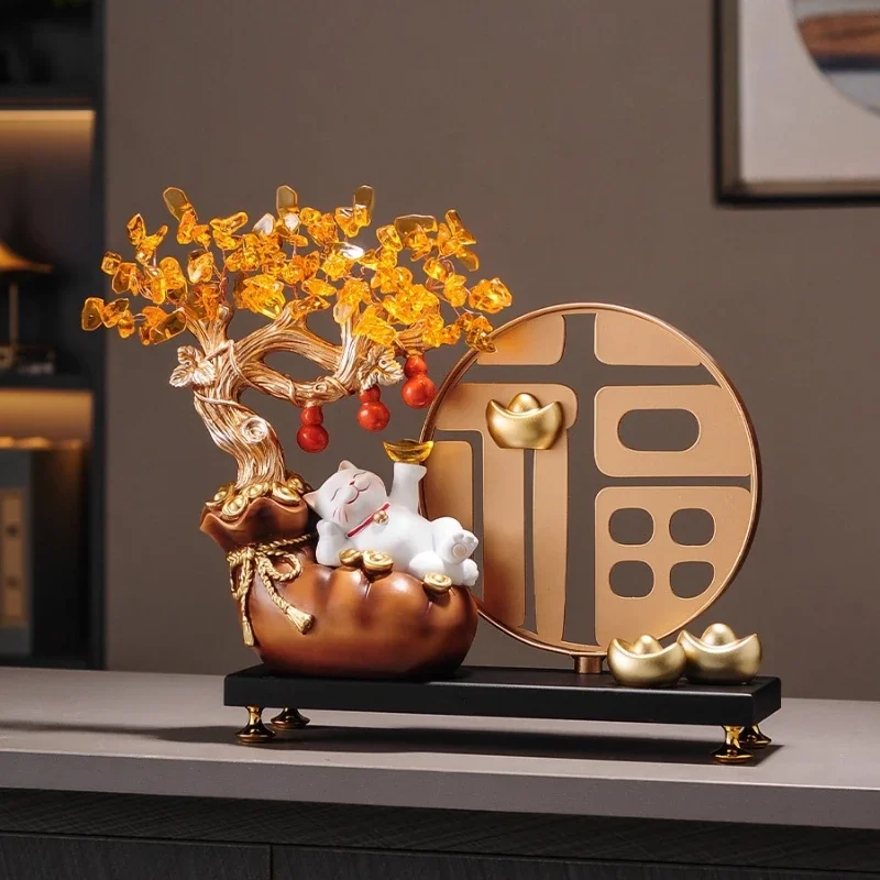 Store front desk office decorations give friends new store opening gifts
