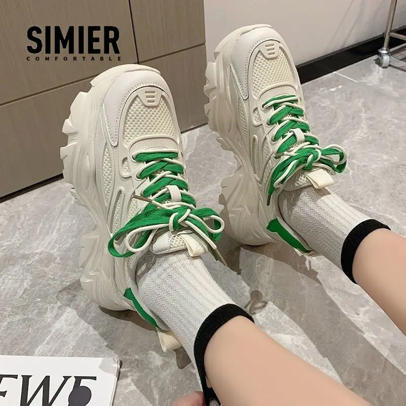 Women Buffalo Shoes Spring Summer 2024 Sports Platform Sneakers Vintage Casual Tennis Female Chunky Harajuku Korean Footwear