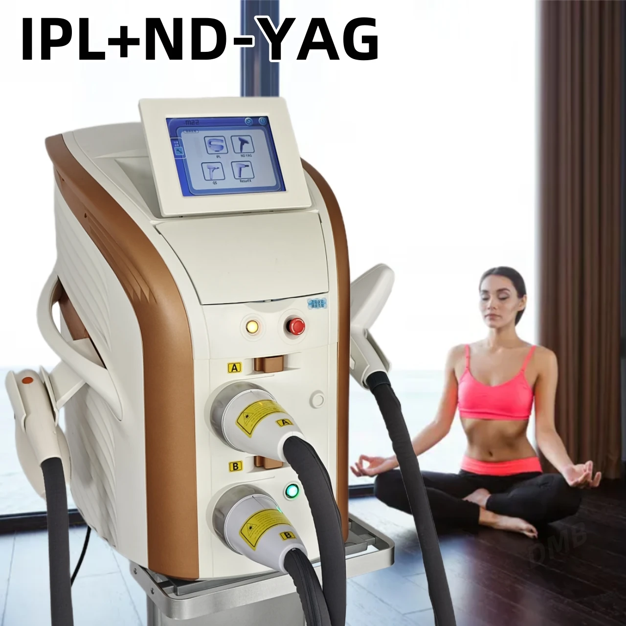 IPL OPT Skin Rejuvenation Blood Vessels Multi Application Hair Removal Machine 3 in 1 M22 Nd Yag Laser Hair Remove Professional