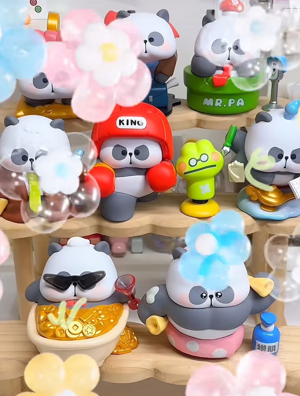 panda様 リクエスト 4点 まとめ商品 In Spot Panda Mr Pa Wish List Series Blind Box Trendy Play Anime