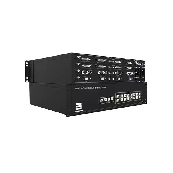 Cctv Video Matrix 8x8/16x16/32x32/72x72 Modular 4k 60hz Seamless video hdbaset matrix switcher over cat6