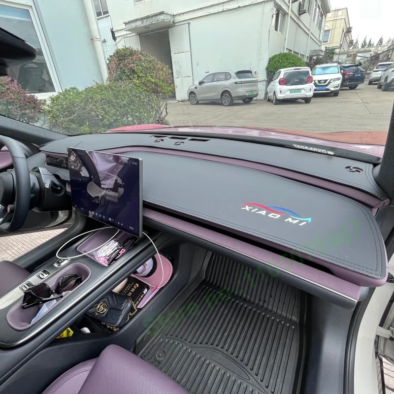 

Anti-slip Suede Leather Darsboard Mat For Xiaomi su7 Sun Protection Heat Insulation Car Interior Decoration Sunade Pad