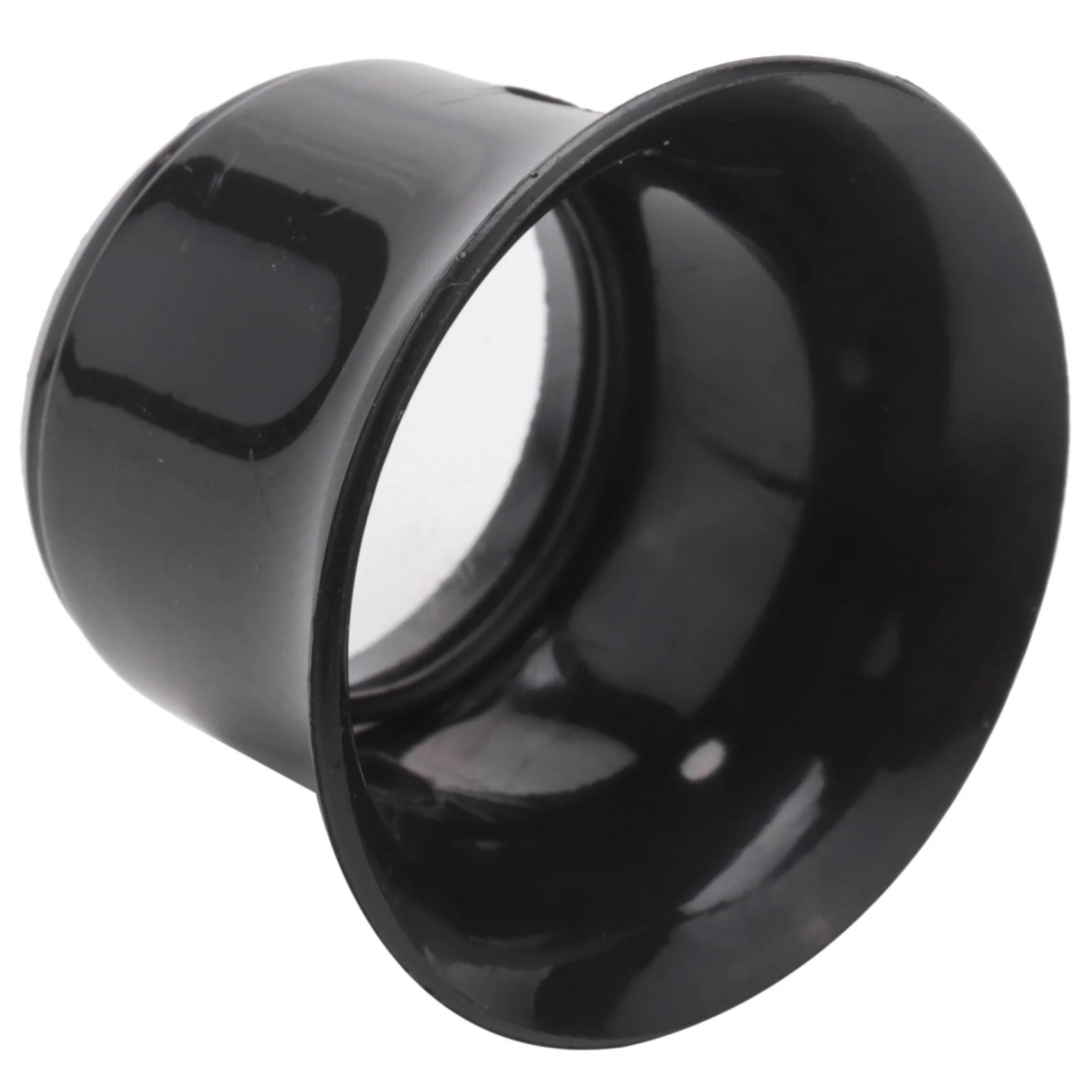 Watchmaker Loupe 10 times Magnifying glass jeweler eyepiece lens Black Vogue