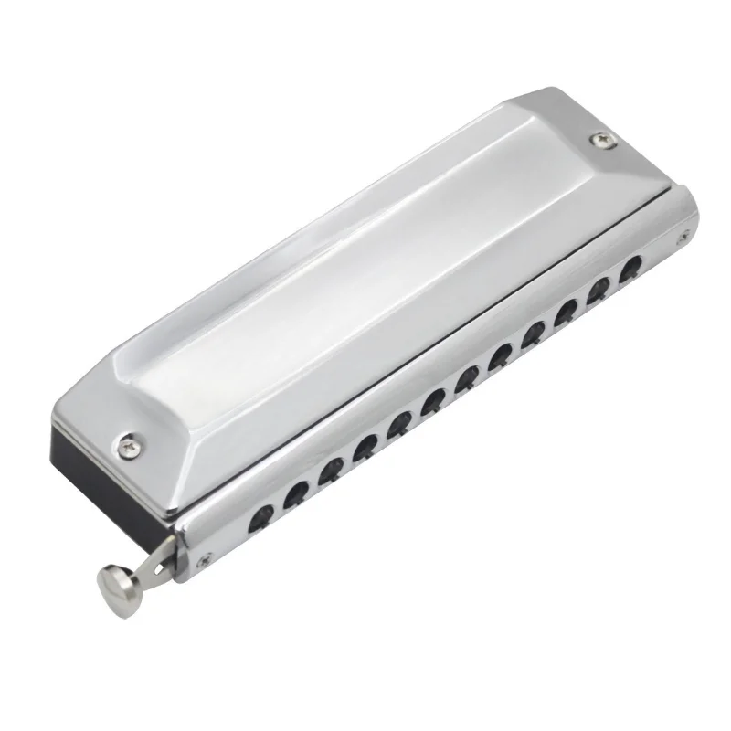 

12-Hole 48-tone chromatic harmonica, 12-hole harmonica for beginners, wholesale musical instruments