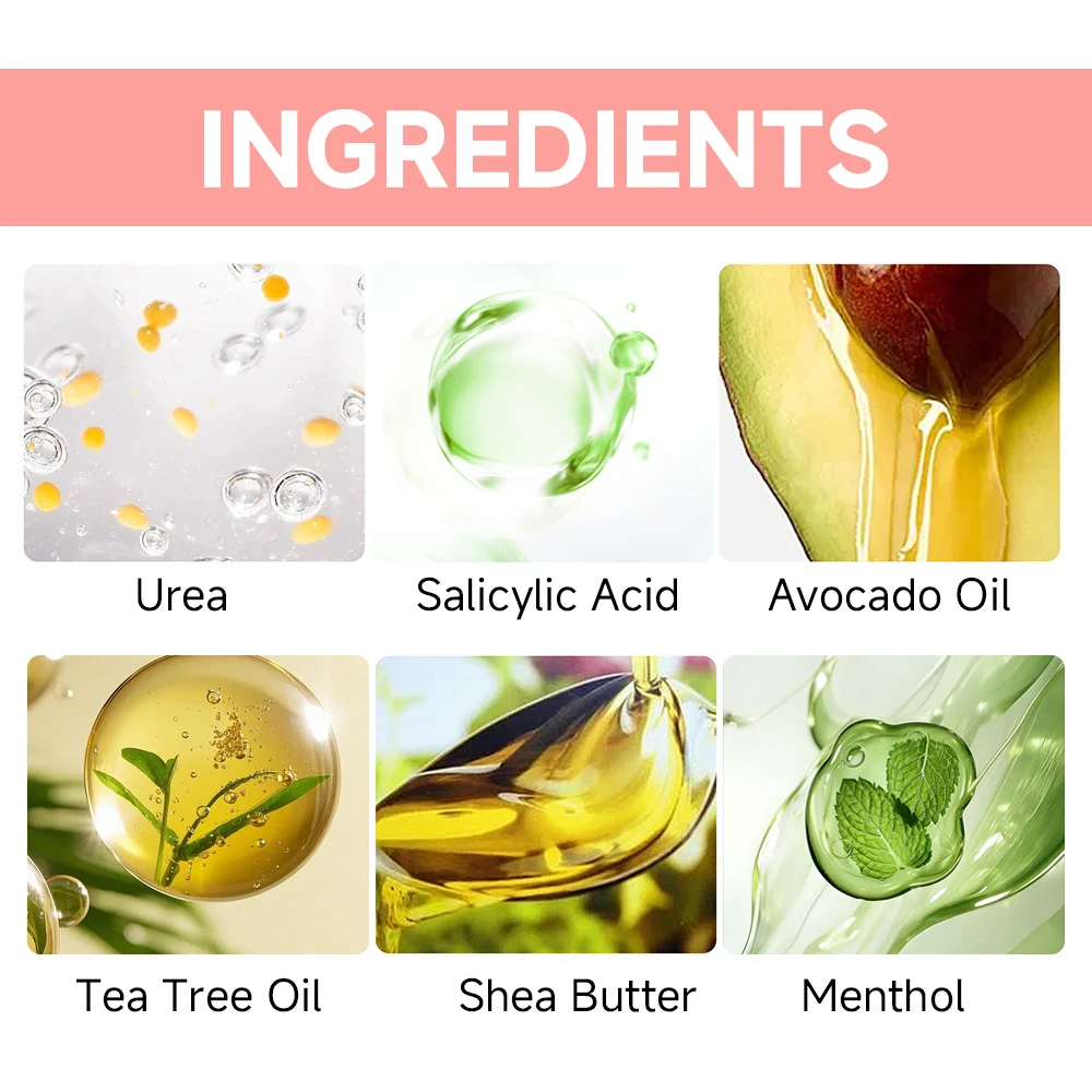 مجموعة عصا بلسم القدم المعطرة بكريمة اليوريا 60% من SUYARUN - إصلاح مكثف للكعب المتشقق والترطيب العميق والترطيب. #2