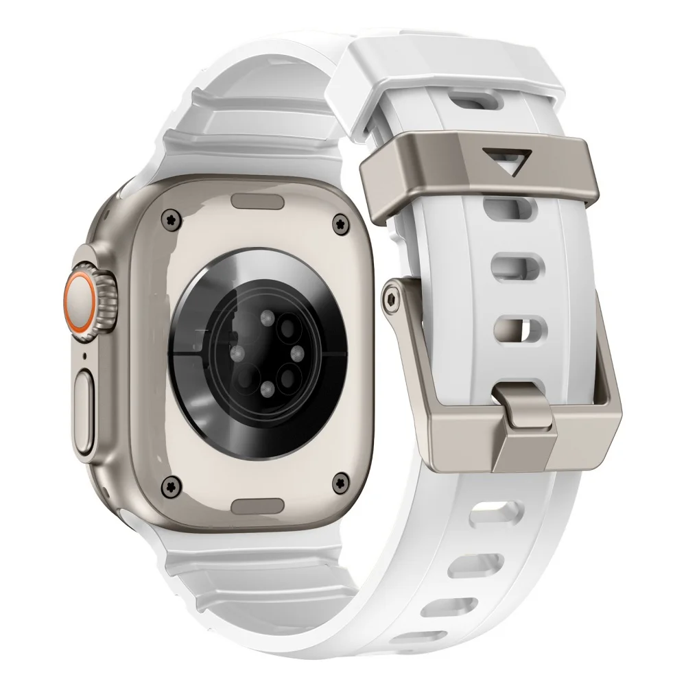 Силиконовый ремешок для Apple Watch Band 49 мм 46 мм 45 мм 44 мм Спортивный браслет для аксессуаров Iwatch Ultra 2 49 мм Серия 10 9 8 7 6 SE