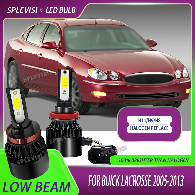

Rapid Heat Dissipation LED Low Beam Headlight Bulb Fan Cooling For Buick LaCrosse 2005 2006 2007 2008 2009 2010 2011 2012 2013