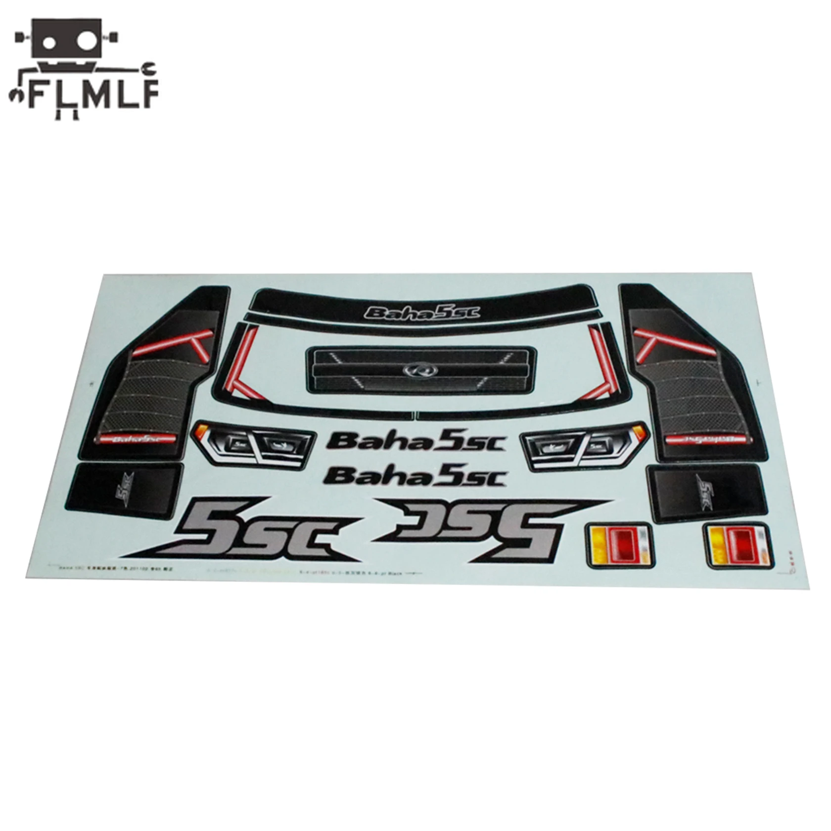 Hpi rofun-車のrcステッカー,Rovan km a5sc,車体のシェル部分,1/5