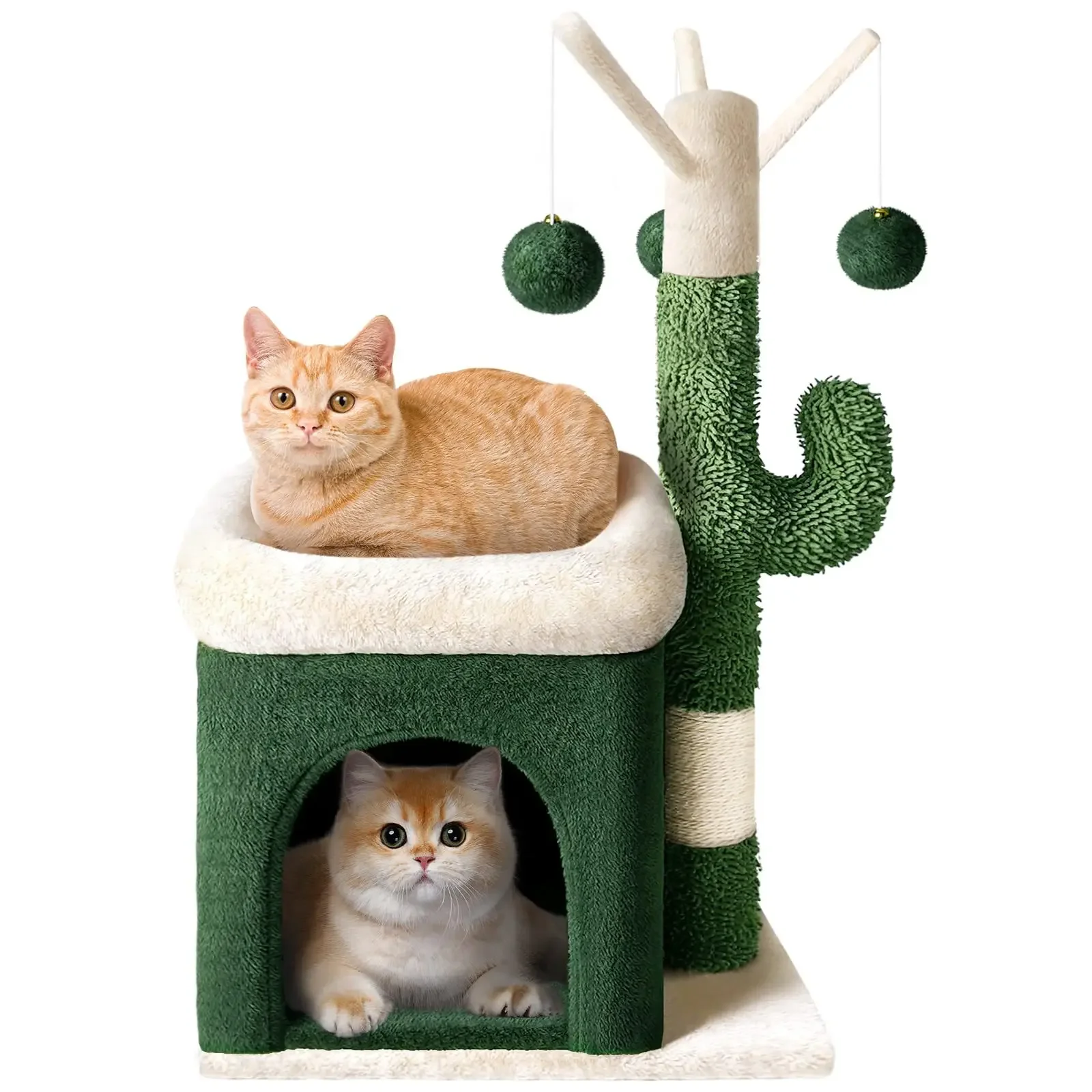 Cat scratching board sisal toy integrated wear-resistant non-chip vertical cat scratching column scratcher claw board climbing - view 2
