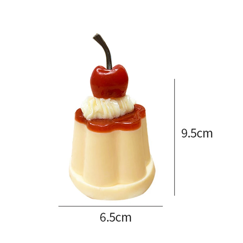 Nieuwe Squishy Imitatie Karamel Pudding Dessert Decompressie Speelgoed Zachte TPR Trage Rebound Stress Knijpen Speelgoed Voor Kinderen Gift