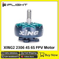 IFlight XING2 2306 2555KV 4S 1755KV 6S Brushless Motor for FPV Racing Freestyle Long Range Drones Replacement DIY Parts