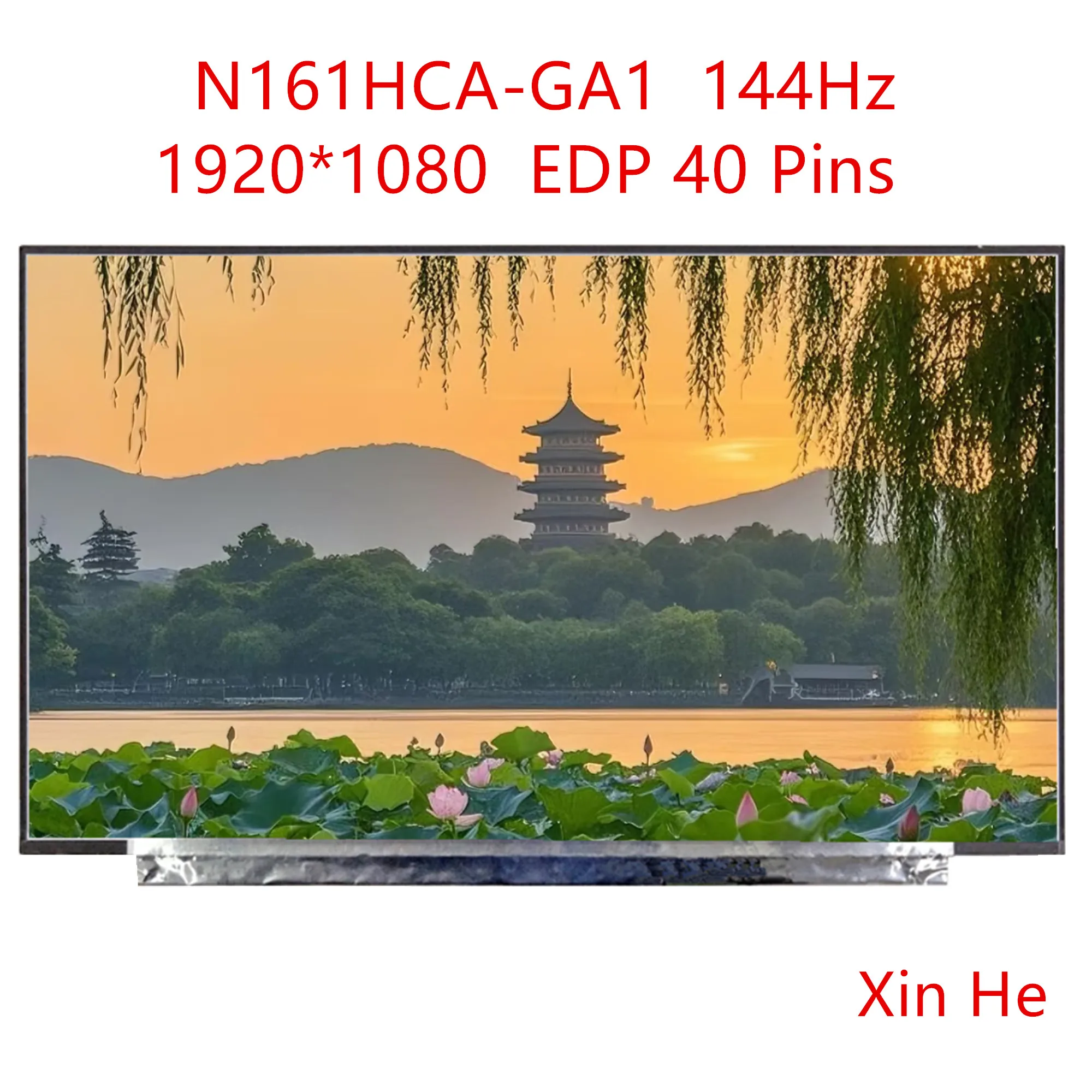 161-''n161hca-ga1-compatible-con-nv161fhm-nx2-nv161fhm-ny1-n161hma-gak-ips-144hz-matriz-de-pantalla-lcd-para-ordenador-portatil-edp-40-pines-1920-1080-100-srgb