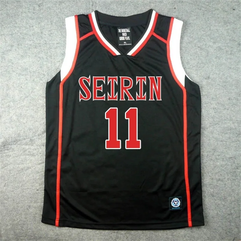 نمط جديد Kuroko لا سلة جيرسي مجموعة أنيمي زي كرة السلة ل Touou Rakuzan Kaijo Seirin Teiko Shintaro تأثيري حلي