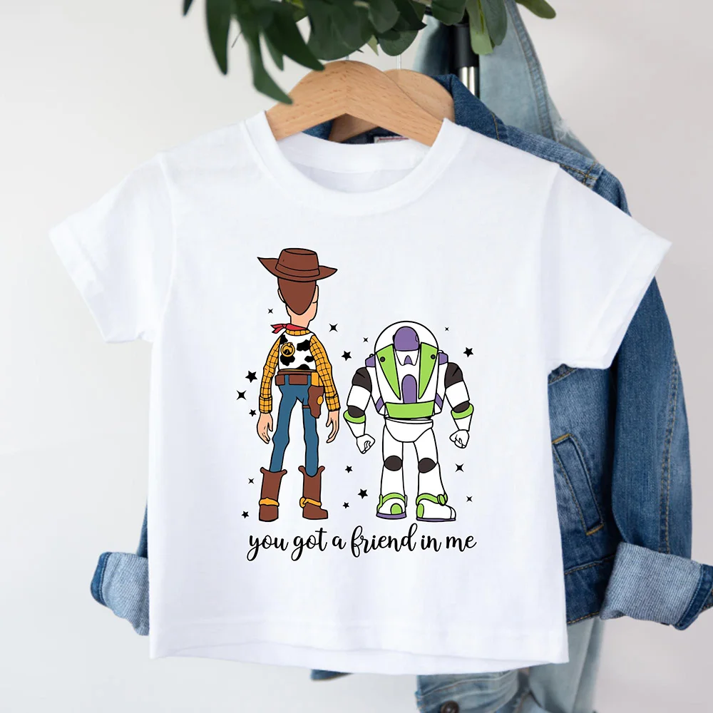 

Children's Summer Cotton T-shirt Disney Trip Shirt Family Size T-shirt Disney Toy Story T-shirt Toy Story Shirt Disney Toy Gift