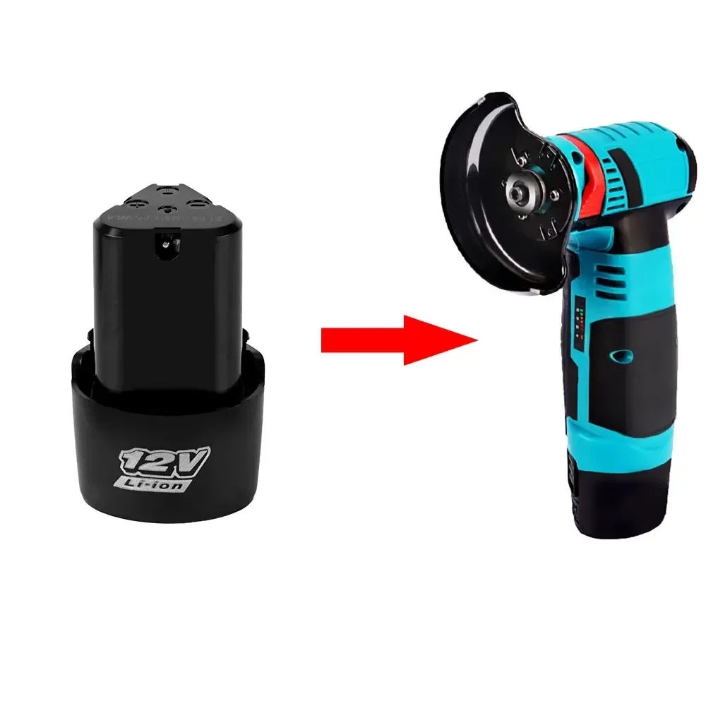 2024New Lithium Battery 12V 1500mAh Rechargeable Battery For Angle Grinder Drill Electric Screwdriver Spare Battery EU US AU UK