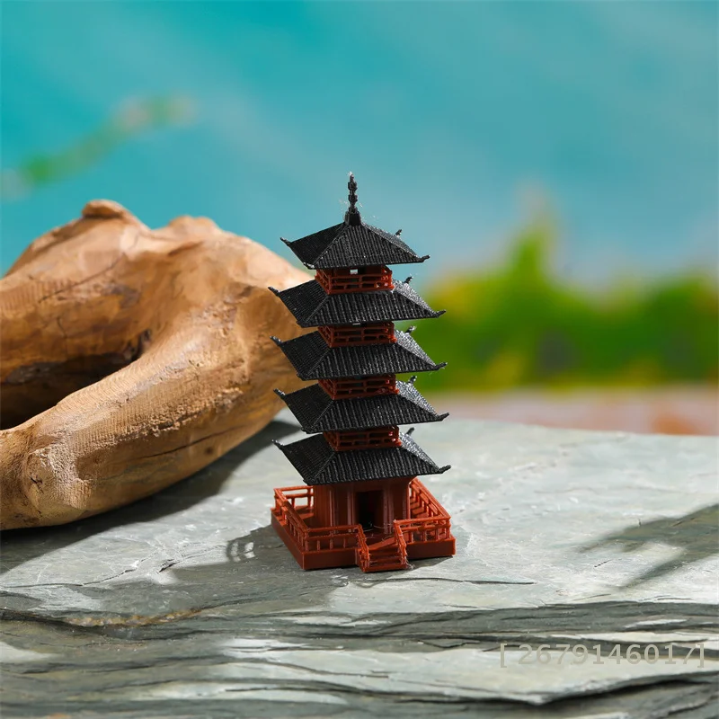 【YY26】Mini Pagoda Statue Chine - Mini Bonsai Zen Garden review and price