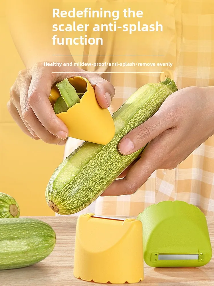 

Storage style skin scraper with storage box, peeling knife, multifunctional tool for peeling and planing