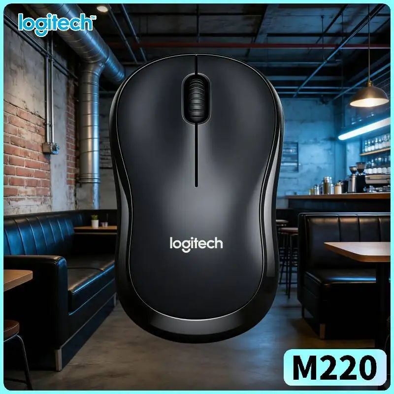 

Бесшумная мышь Logitech M220, 1000 DPI, 2.4 ГГц, USB-адаптер Nano Dongle, радиус действия 10 м, 18 месяцев автономной работы, аксессуар для дома
