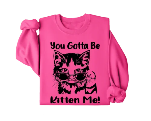 Polarshe You gotten Be Kitten Me, Gato divertido, Gato Negro, regalo de tendencia, sudadera de gato